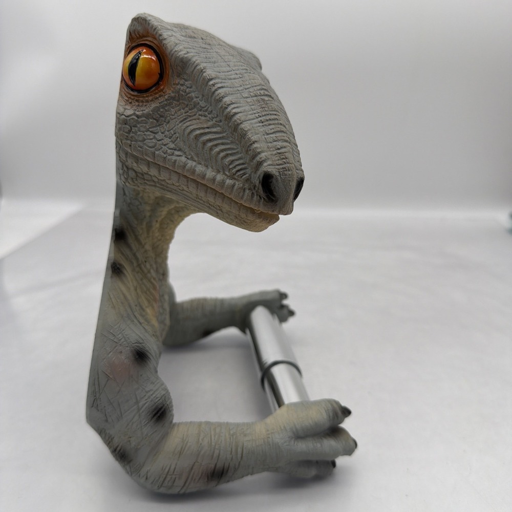 Dinosaur Wall Mounted Toilet Paper Holder - Picture 6 of 9